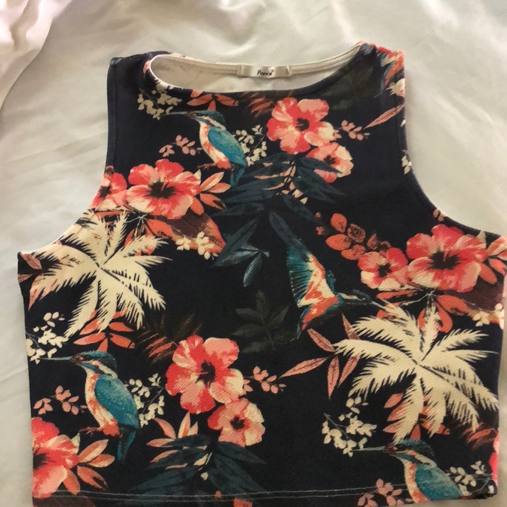 Papaya Crop Top